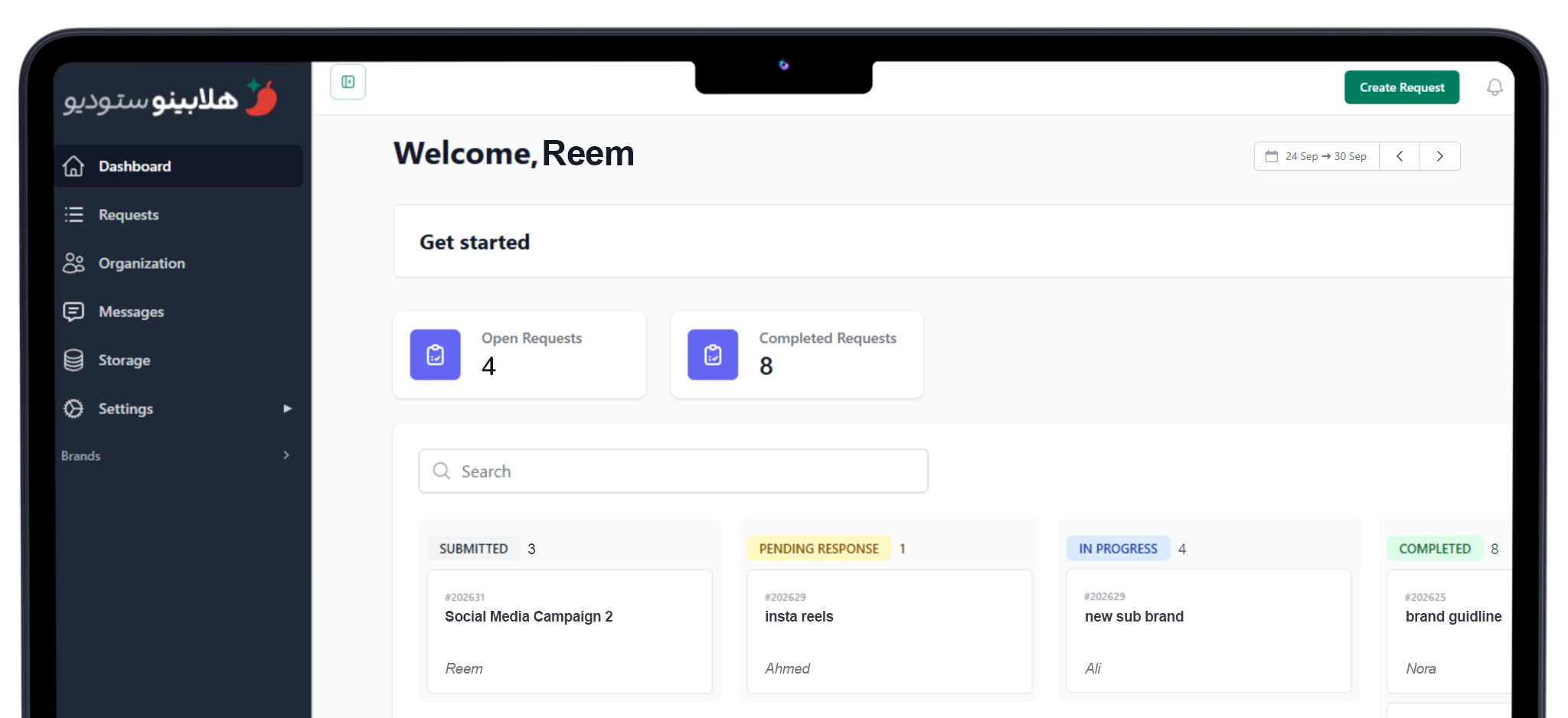 Halapeno Studio client portal